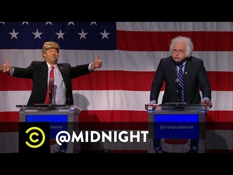 Trump vs. Bernie in the First Ever @midnight Presidential Debate