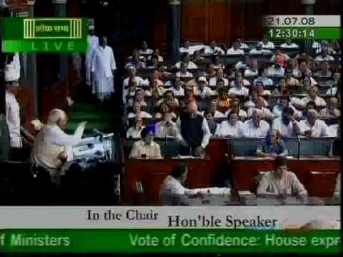 Last day of 14th Lok Sabha