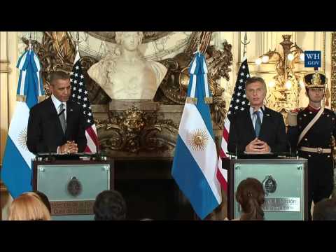 Obama Holds Argentina Press Conference  Full Event