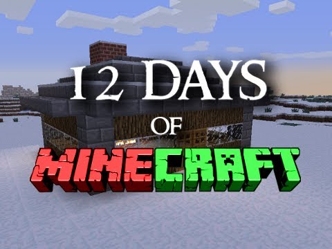 12 Days of Minecraft - Parody of 12 Days of Christmas by SGCBarbierian (Musical Machinima)