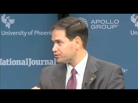 Rubio Participates in National Journal Summit at the Newseum