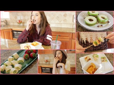 After School Snack Ideas! (Healthy Options!)