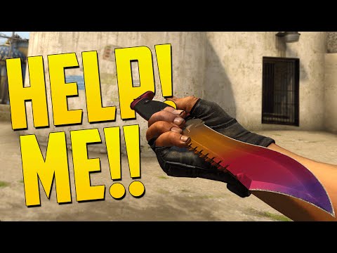 HELP ME!! - CS GO Funny Moments in Competitive