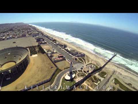 USA / Mexico Border Aerial Video | Tijuana | Sept 2013