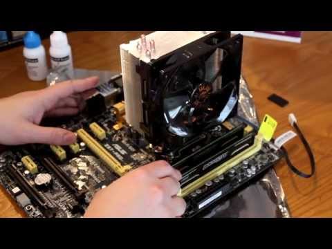 How to install a Cooler Master Hyper 212 EVO on Intel 1150