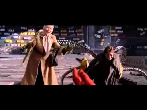 Spider-Man 2 (2004) - Spider-man VS Dr Octopus - Bank Fight (Second Fight)