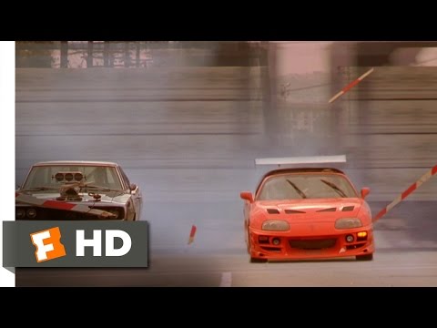 The Fast and the Furious (10/10) Movie CLIP - Brian Races Dominic (2001) HD