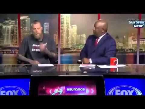 Chris Anderson Hilarious & awkward Interview   March 12, 2014   NBA 2013 2014 Season