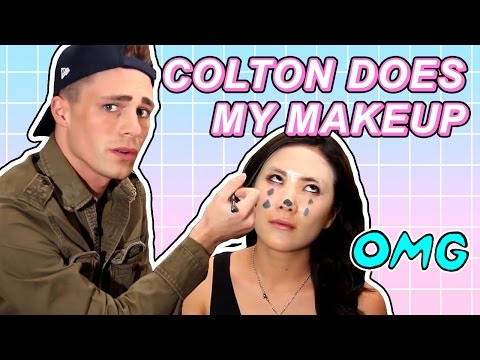 My BFF Colton Haynes Does My Makeup!!!