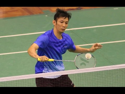 QF Skycity New Zealand Badminton 2016 Tien Minh Nguyen vs Bin Qiao