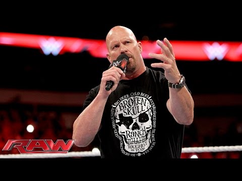 “Stone Cold” Steve Austin returns to kick off Raw: Raw, October 19, 2015