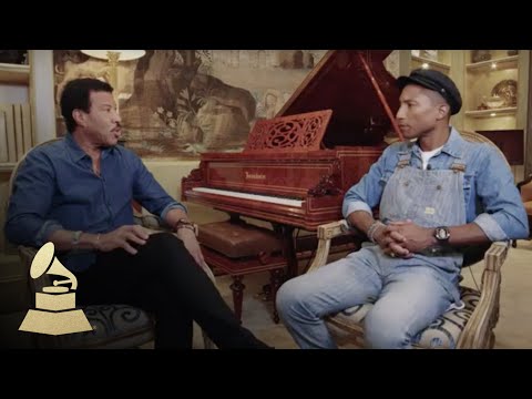 Lionel Richie and Pharrell Williams Interview | 58th GRAMMYs