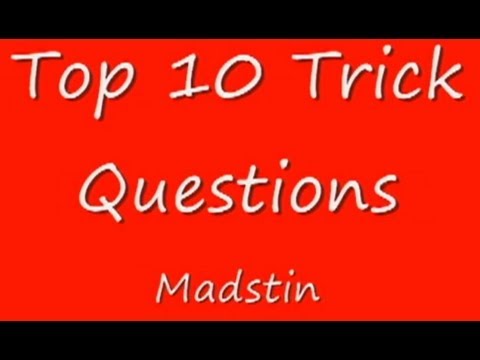 10 Hardest Trick Questions and Answers!