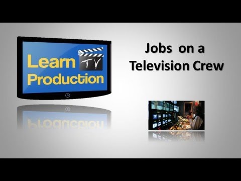 Jobs in TV Production