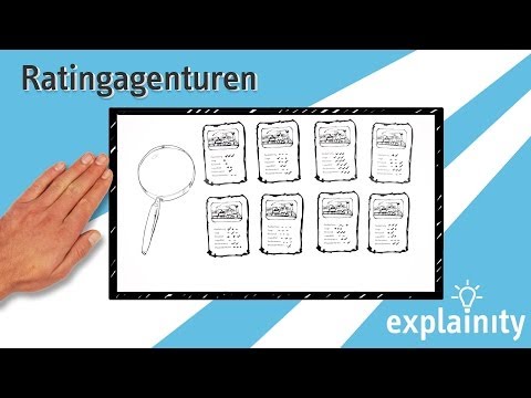 Rating-Agenturen einfach erklärt (explainity® Erklärvideo)