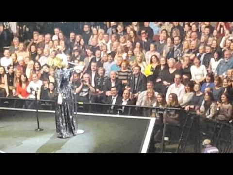 ADELE Live talking to crowd  Rumour has it Manchester 2016