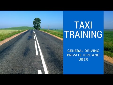 Taxi Training - General Driving