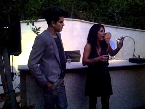 Leila Lambert and Adam Lambert at 2011 PFLAG National LA Event