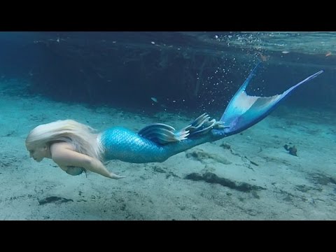 BILL'S AMAZING SWIM WITH A MERMAID!