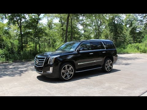 2015 Cadillac Escalade - Review in Detail, Start up, Exhaust Sound, and Test Drive