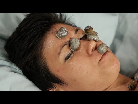 People Get Snail Facials For The First Time • The Test Friends