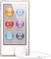 Apple iPod nano 16GB Silver (7th Generation) with Generic Earpods & USB Data Cable