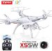 Cheerwing Syma X5SW FPV Explorers2 2.4Ghz 4CH 6-Axis Gyro RC Headless Quadcopter Drone UFO with 2MP HD Wifi Camera (White)