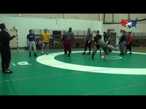 USA Freestyle National Team Warm Up