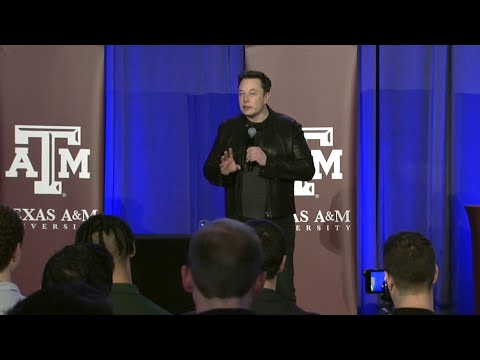 Elon Musk speaks at the Hyperloop Pod Award Ceremony (2016.1.30)