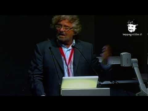 Assemblea azionisti Telecom Italia - intervento di Beppe Grillo