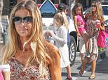 Exclusive... 52005407 Actress and former model Denise Richards was spotted out in Malibu, California on March 25, 2016 with her kids.  Her ex-husband Charlie Sheen is no longer able to afford her child support payments. FameFlynet, Inc - Beverly Hills, CA, USA - +1 (310) 505-9876