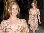 Lana Del Rey was seen at 'Lady Gaga's' Birthday party at 'No Name' Restaurant in Los Angeles, CA. Lana was wearing a summer dress with a floral print.\n\nPictured: Lana del Rey\nRef: SPL1253060  270316  \nPicture by: SPW / TwisT / Splash News\n\nSplash News and Pictures\nLos Angeles: 310-821-2666\nNew York: 212-619-2666\nLondon: 870-934-2666\nphotodesk@splashnews.com\n