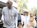 Picture Shows: Lamar Odom, Mason Disick, Khloe Kardashian, Penelope Disick  March 27, 2016
 
 Members of the Kardashian clan attend church for Easter Sunday service in Agoura Hills, California.
 
 Non-Exclusive
 UK RIGHTS ONLY
 
 Pictures by : FameFlynet UK © 2016
 Tel : +44 (0)20 3551 5049
 Email : info@fameflynet.uk.com