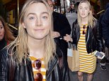 Saoirse Ronan exits the Walter Kerr Theatre, NYC after her play "The Crucible."\n\nPictured: Saoirse Ronan\nRef: SPL1252694  270316  \nPicture by: Derek Storm / Splash News\n\nSplash News and Pictures\nLos Angeles: 310-821-2666\nNew York: 212-619-2666\nLondon: 870-934-2666\nphotodesk@splashnews.com\n