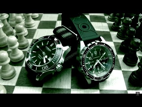 Mid Range Diver Watch Duel - Marathon Automatic Vs Christopher Ward C60 Trident Pro