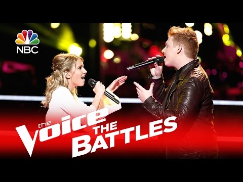 The Voice 2016 Battle - Caroline Burns vs. Mike Schiavo: "Like I'm Gonna Lose You"