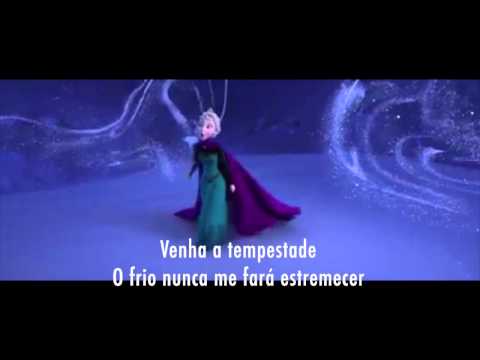 Já Passou - Lyrics/Letra (European Portuguese "Let It Go")