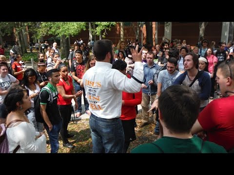 The University of South Florida Is FULL OF SINNERS! | Open Air Preaching | Kerrigan Skelly