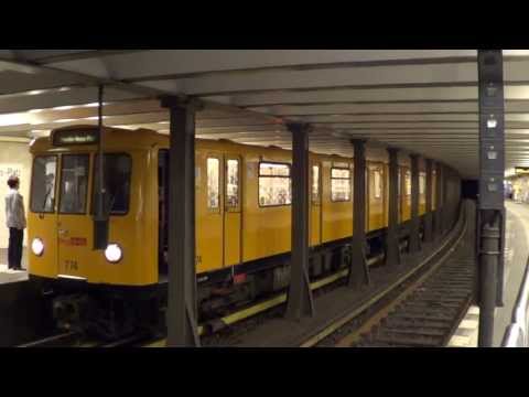 U-Bahn Berlin - U-Bahnhof Theodor-Heuss-Platz U2 [HD 1080p]