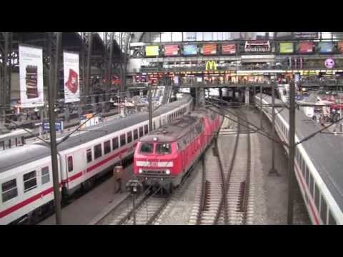 Hamburg Hauptbahnhof (Hamburg main railway station), Germany - 13th October, 2014