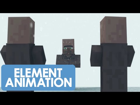 Christmas with the Villagers (Minecraft Animation)