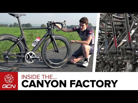 Inside The Canyon Factory – GCN Tours The Canyon Bicycles HQ