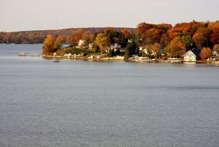 The Wisconsin lake house.