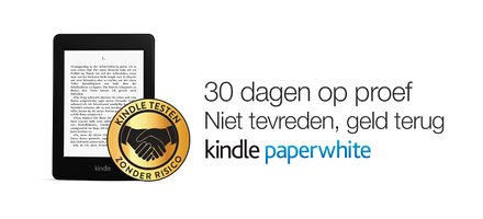 Kindle Paperwhite met actieprijs: 30 dagen op proef