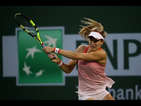 2016 BNP Paribas Open Second Round | Genie Bouchard vs Sloane Stephens | WTA Highlights