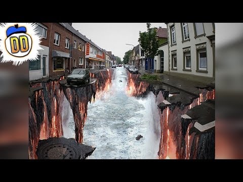 20 Pieces of Impossible 3D Street Art