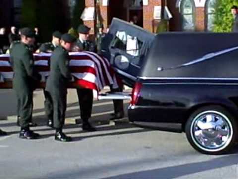 ROBIN MOORE FUNERAL: MILITARY HONORS