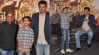 'The Jungle Book' actor Neel Sethi aka Mowgli promotes the film in Mumbai