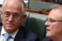 Curiouser and curiouser: Prime Minister Malcolm Turnbull and Treasurer Scott Morrison.