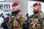 Belgian soldiers patrol at Zaventem Airport in Brussels on Wednesday last week after dozens were killed in bombings at ...